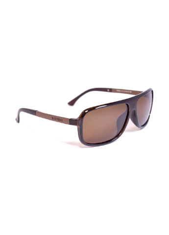 Солнцезащитные очки Mtp однотонные коричневые