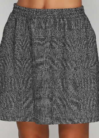 Грифельно-серая кэжуал в полоску юбка Gestuz с высокой талией