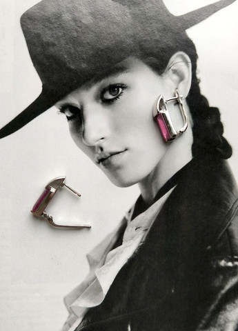 Сережки Silver Flame (317284641)