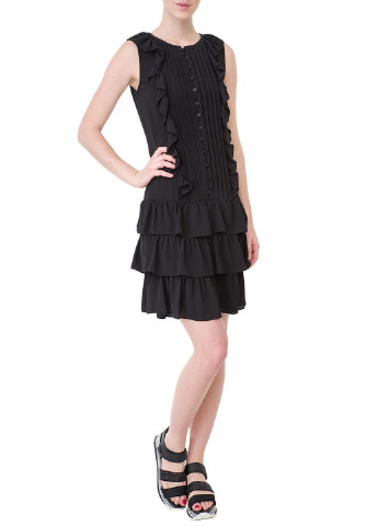 Черное кэжуал платье Liu Jo однотонное