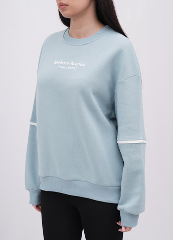 Світло-блакитний світшот EQUILIBRI однотонний (341745024)