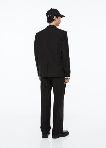 Черные кэжуал демисезонные чиносы брюки H&M