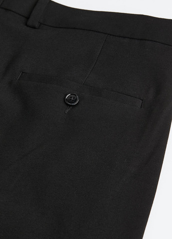 Черные кэжуал демисезонные чиносы брюки H&M