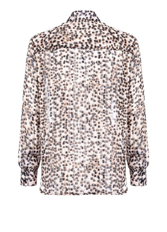 Коричневая блуза Pinko