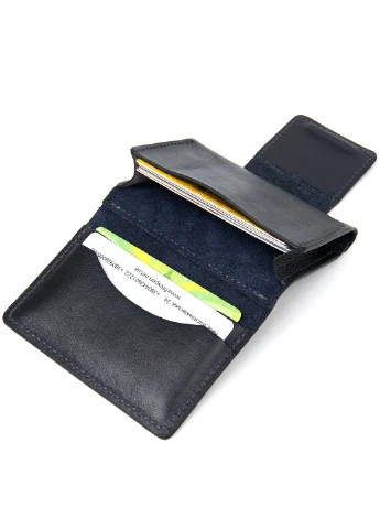 Кожаная визитница 7,5х10х1 см Grande Pelle (252414418)