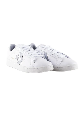 Белые всесезонные кеды pro leather ox Converse