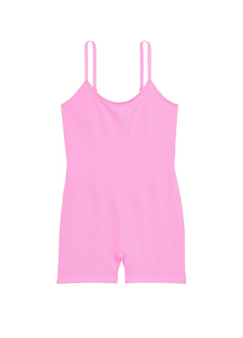 Комбінезон Victoria's Secret комбінезон-шорти однотонний рожевий спортивний поліамід