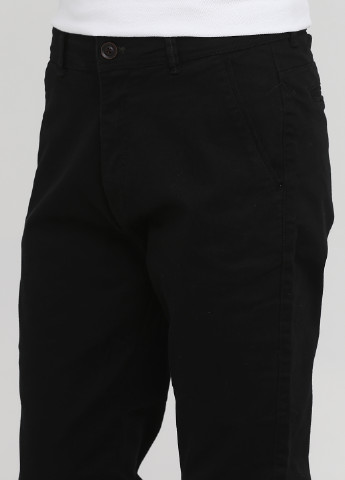 Черные кэжуал демисезонные чиносы брюки Springfield