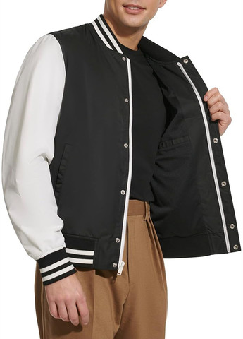 Бомбер DKNY бейсбольный на кнопках (307259506)