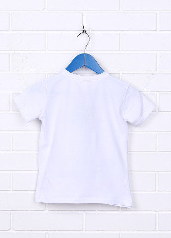 Белая летняя футболка с коротким рукавом Kyex Kids