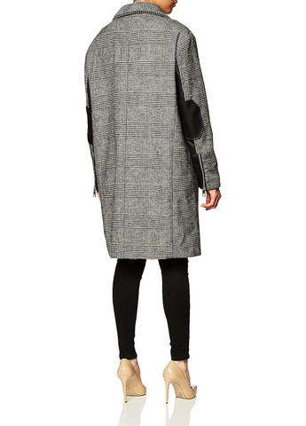 Серое демисезонное Пальто однобортное Guess