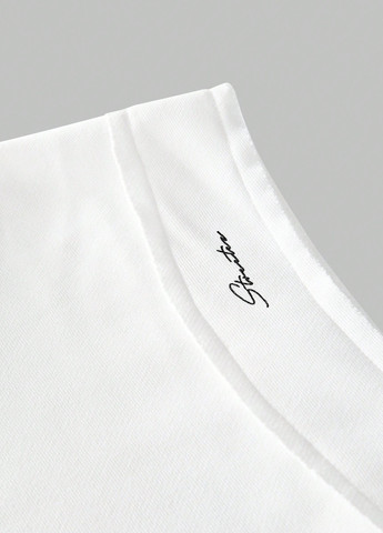 Білий демісезонний костюм (майка, шорти) з шортами SHEIN