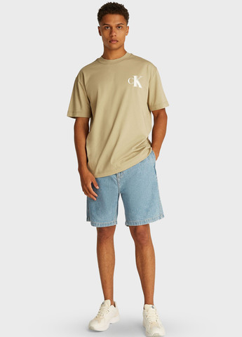 Песочная футболка Calvin Klein Jeans