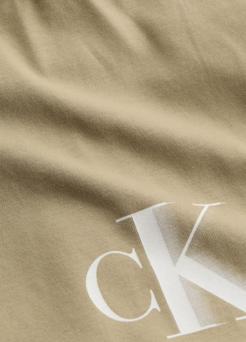 Песочная футболка Calvin Klein Jeans