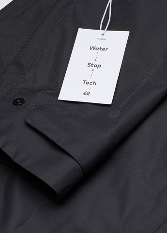 Черное демисезонное Пальто однобортное H&M