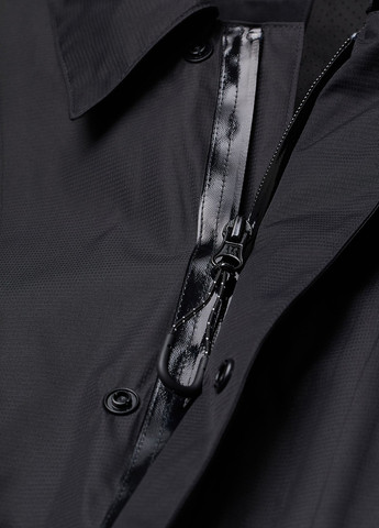 Черное демисезонное Пальто однобортное H&M