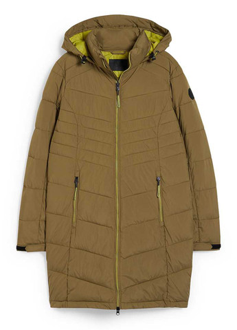 Оливкова демісезонна куртка C&A