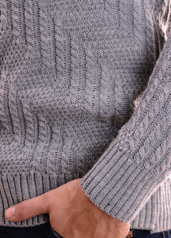 Сірий демісезонний пуловер пуловер SVTR