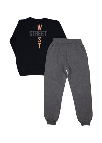 Комбинированный демисезонный костюм (свитшот, брюки) брючный Breeze