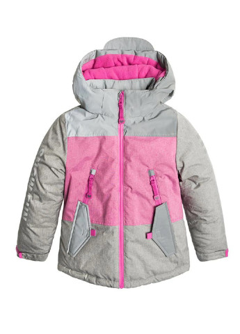 Серая зимняя куртка лыжная Cool Club
