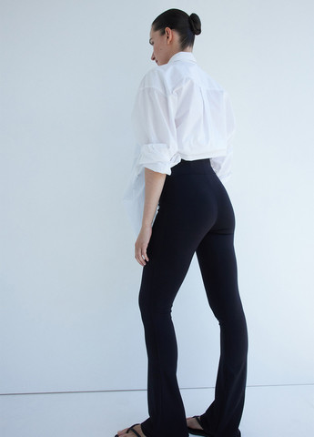 Черные демисезонные леггинсы для беременных H&M