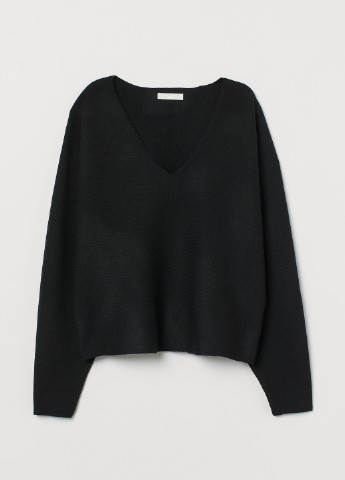 Черный демисезонный пуловер пуловер H&M