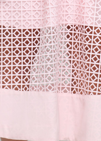 Світло-рожева кежуал сукня кльош STSTUDIO однотонна