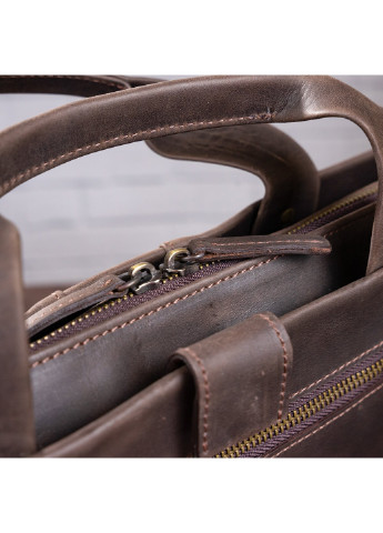 Мужская кожаная сумка 35х27х7,5 см Shvigel (229458567)