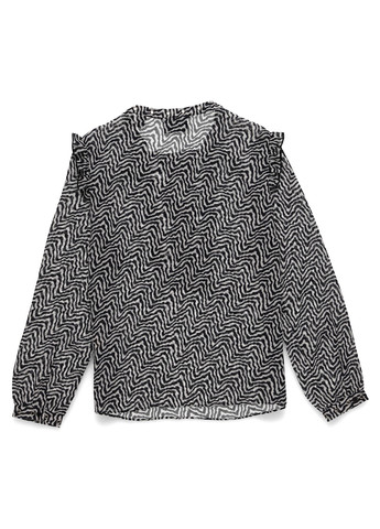 Чорно-біла блуза Scotch & Soda