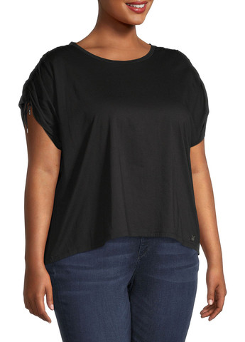 Черная кэжуал футболка Calvin Klein