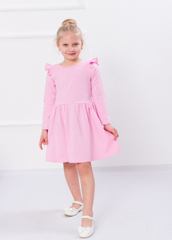 Розовое платье для девочки KINDER MODE (255365765)