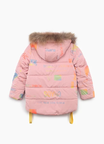 Розовая зимняя куртка Snowgenius