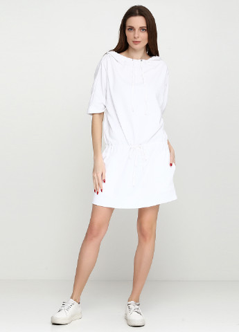 Білий кежуал платье Ralph Lauren однотонна