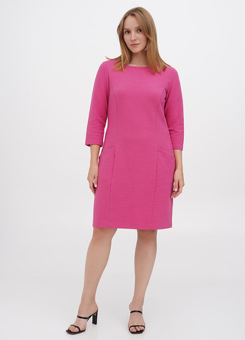 Светло-розовое кэжуал платье Boden однотонное
