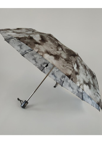 Серый женский полуавтоматический зонт (499) 100 см S&L (189978872)