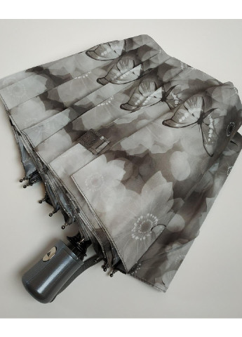 Серый женский полуавтоматический зонт (499) 100 см S&L (189978872)