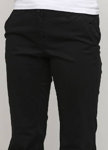 Черные кэжуал демисезонные клеш брюки Ellos