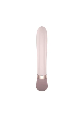 Смарт вібратор кролик із підігрівом Heat Wave Mauve Satisfyer (254551209)