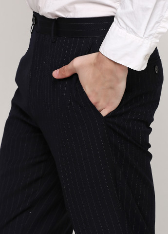 Черные кэжуал демисезонные классические брюки Scopes