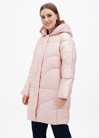 Светло-розовая зимняя куртка EMIN