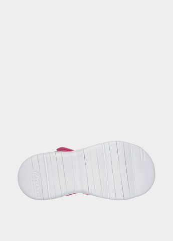 Розовые спортивные сандалии Skechers на липучке