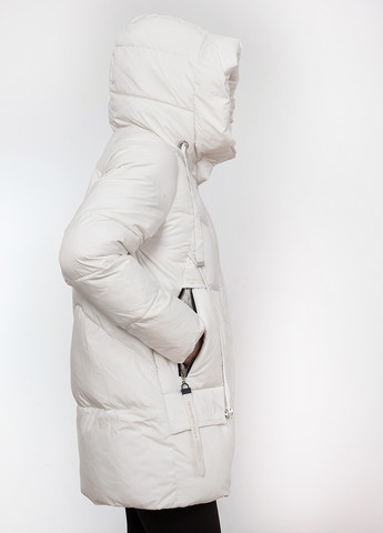 Молочная зимняя куртка куртка-пальто Peercat