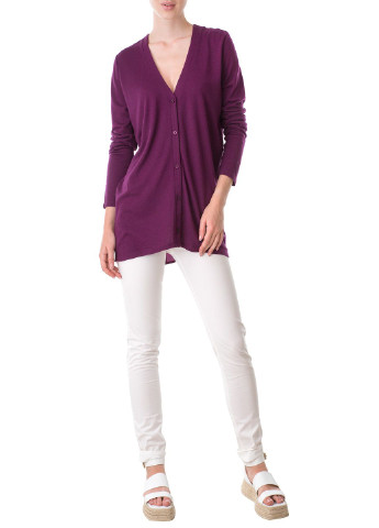 Фиолетовый зимний кардиган Marc Aurel