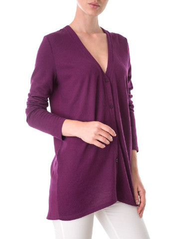 Фиолетовый зимний кардиган Marc Aurel