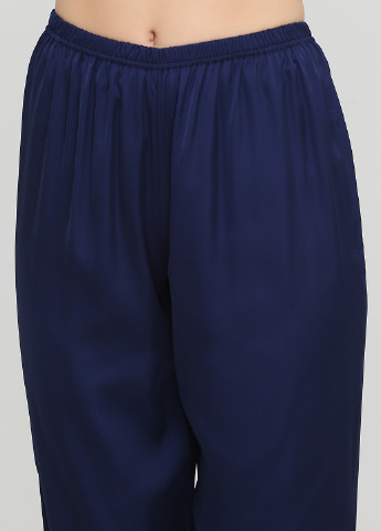 Темно-синие домашние демисезонные брюки Fleri