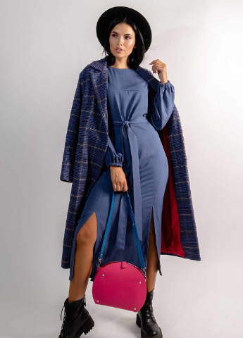 Темно-блакитна кежуал сукня Ри Мари однотонна