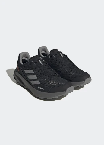 Черные демисезонные кроссовки hq1238 adidas TERREX TRAIL RIDER GORE-TEX TRAIL RUNNING