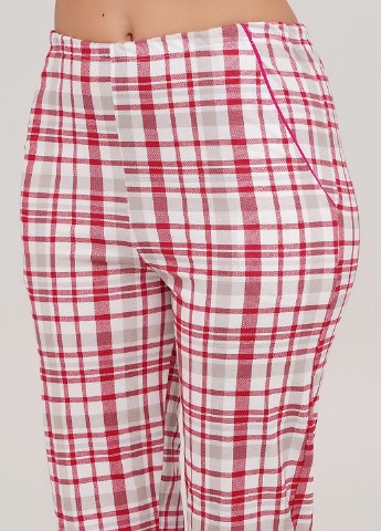 Серо-красная всесезон пижама (рубашка, брюки) рубашка + брюки Lucci