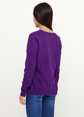 Темно-фіолетовий демісезонний пуловер пуловер Lands' End