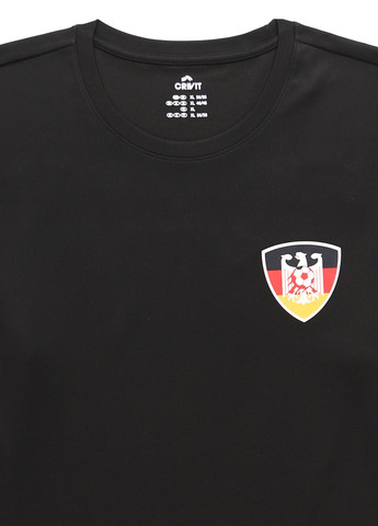 Черная футболка Crivit